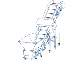 Conveyor with metal detector