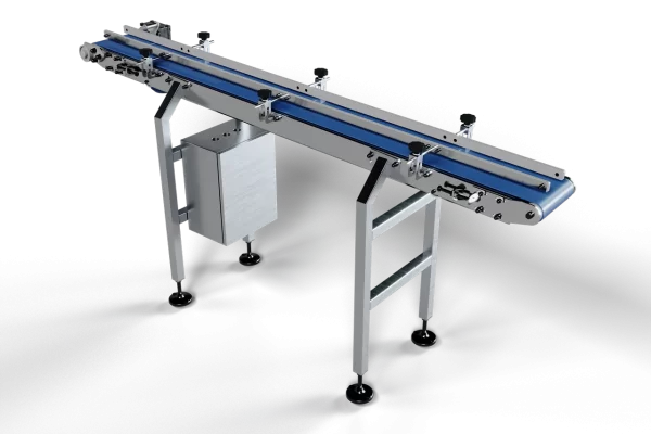 Straight belt conveyor