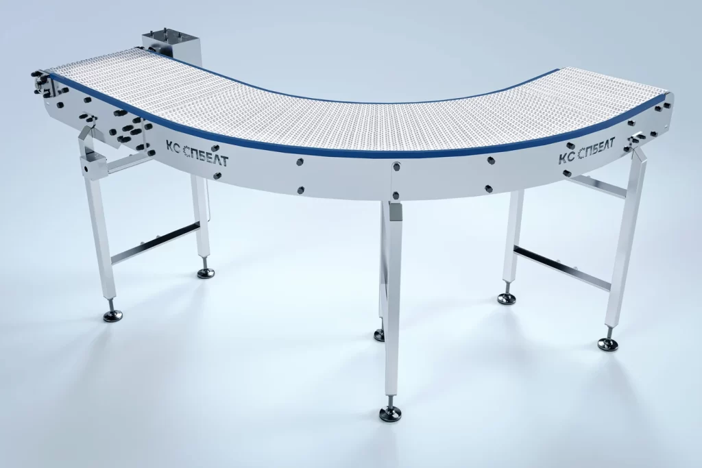 Rotary modular conveyor