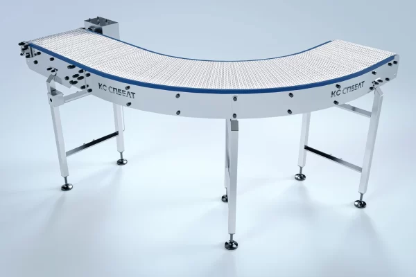 Rotary modular conveyor
