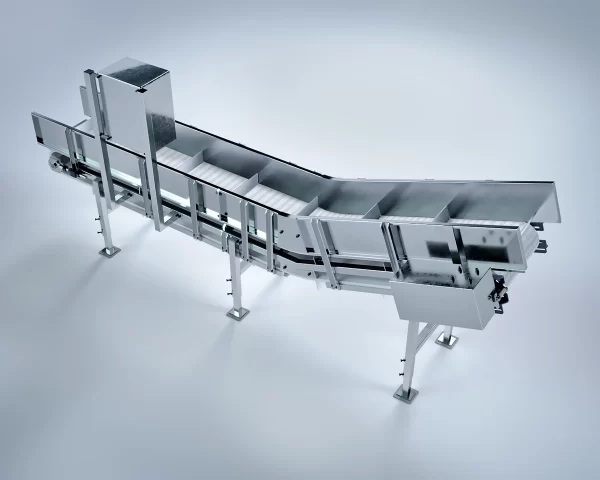 L-shaped modular conveyor