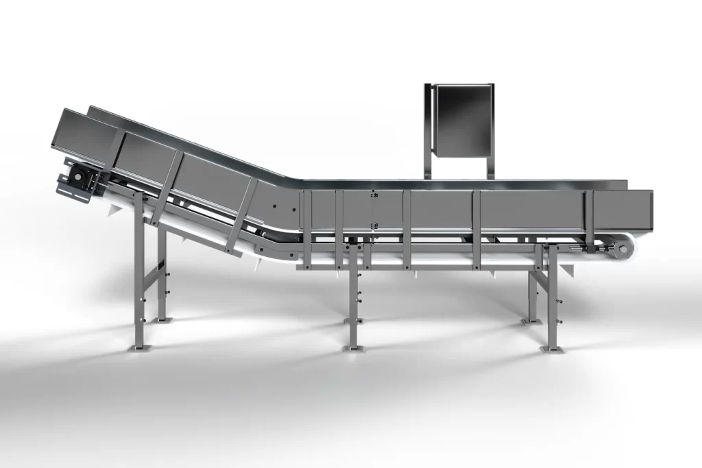 Modular L-shaped conveyor
