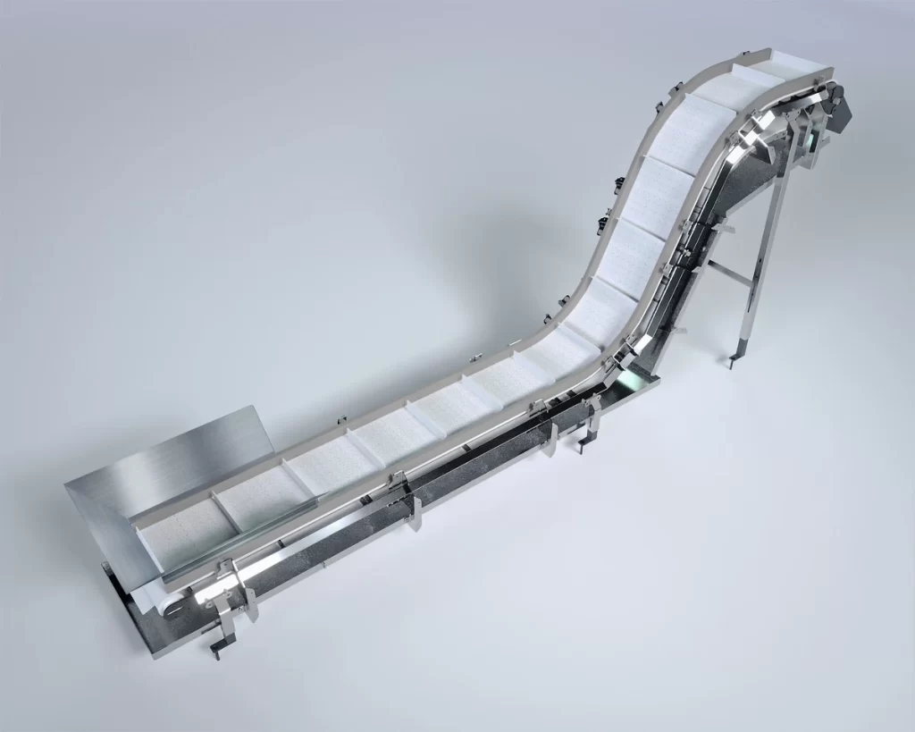 Z-shaped modular conveyor