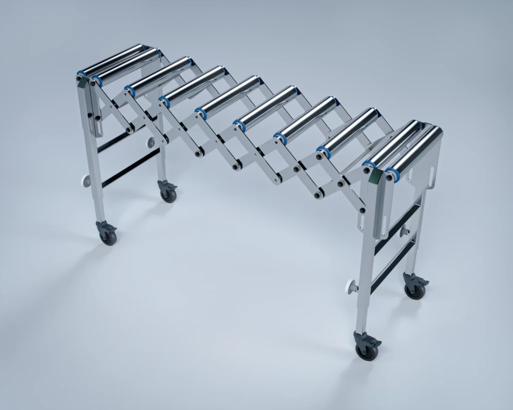 Photo of Sliding Roller Conveyor