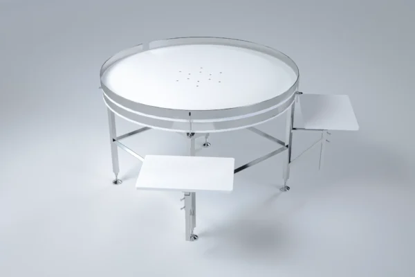 Rotary table storage